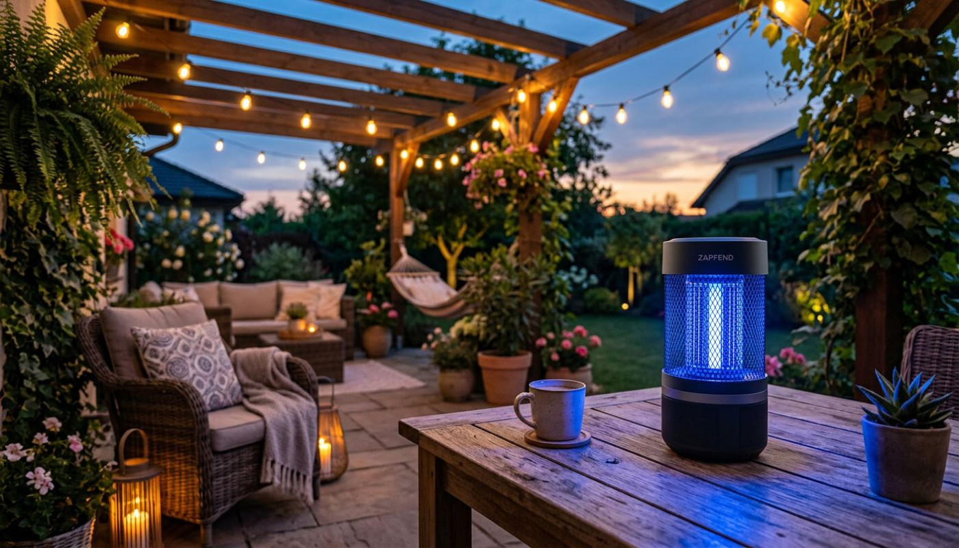 Choisir une lampe anti moustique efficace pour vos soirées d'été