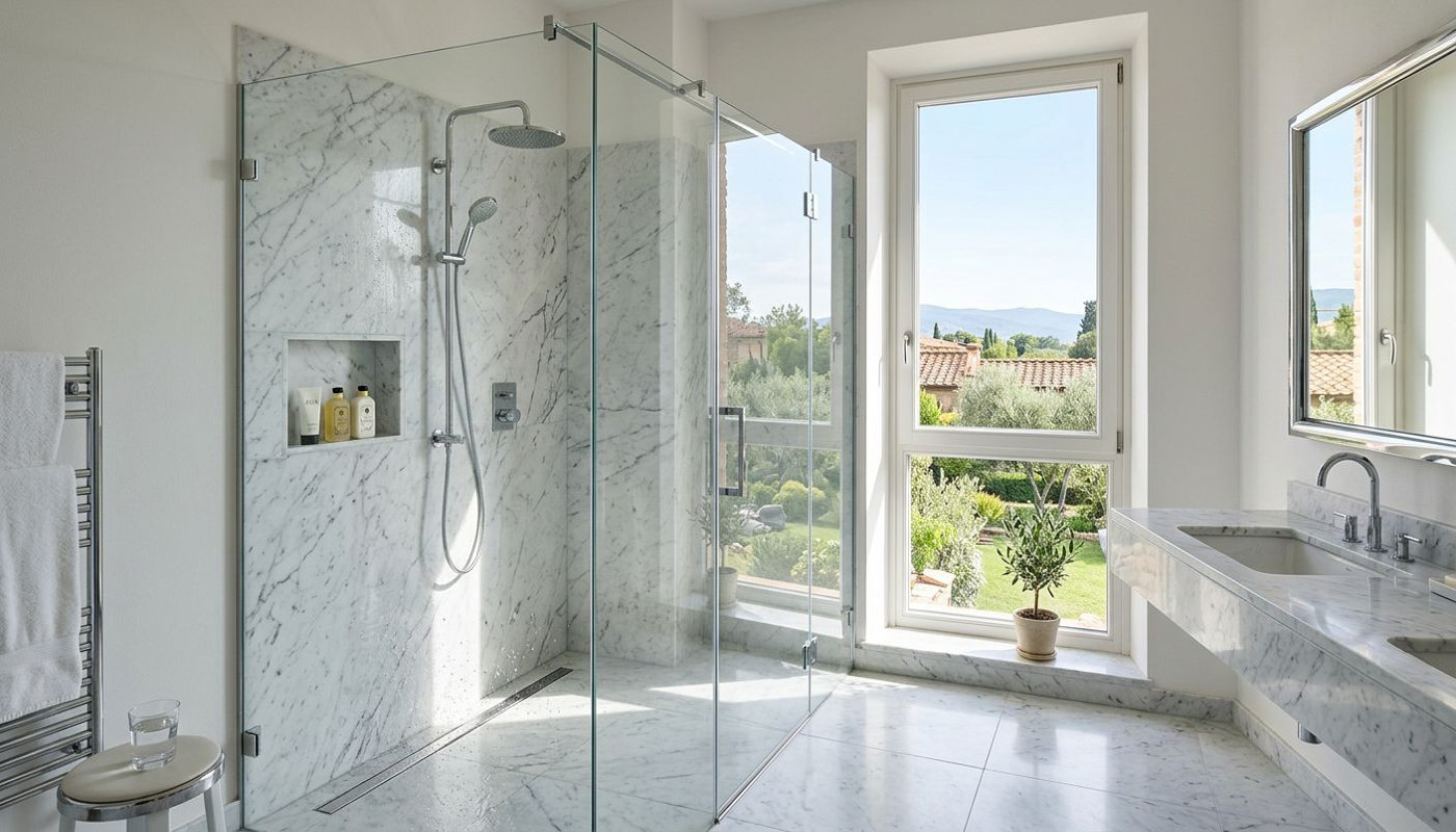 Comment choisir les matériaux pour votre nouvelle douche de style italien ?