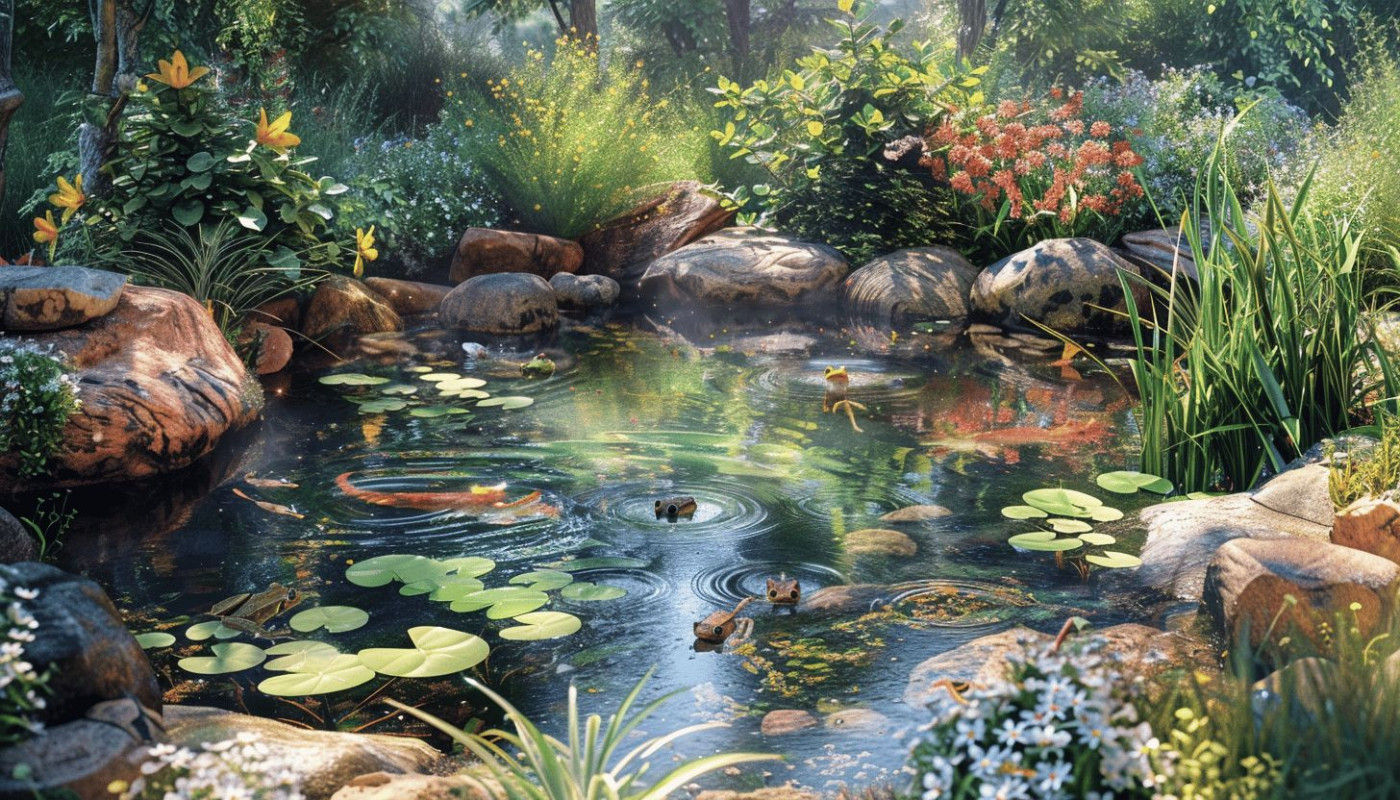 Construire un bassin de jardin attrayant pour la faune locale étapes et recommandations