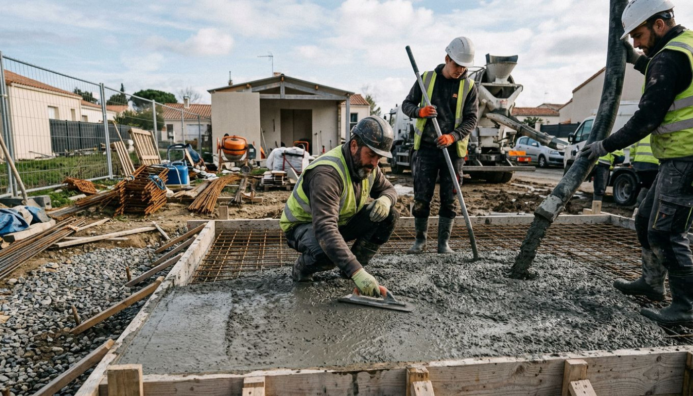 Dans les coulisses du béton bas carbone : petit chantier, grands impacts