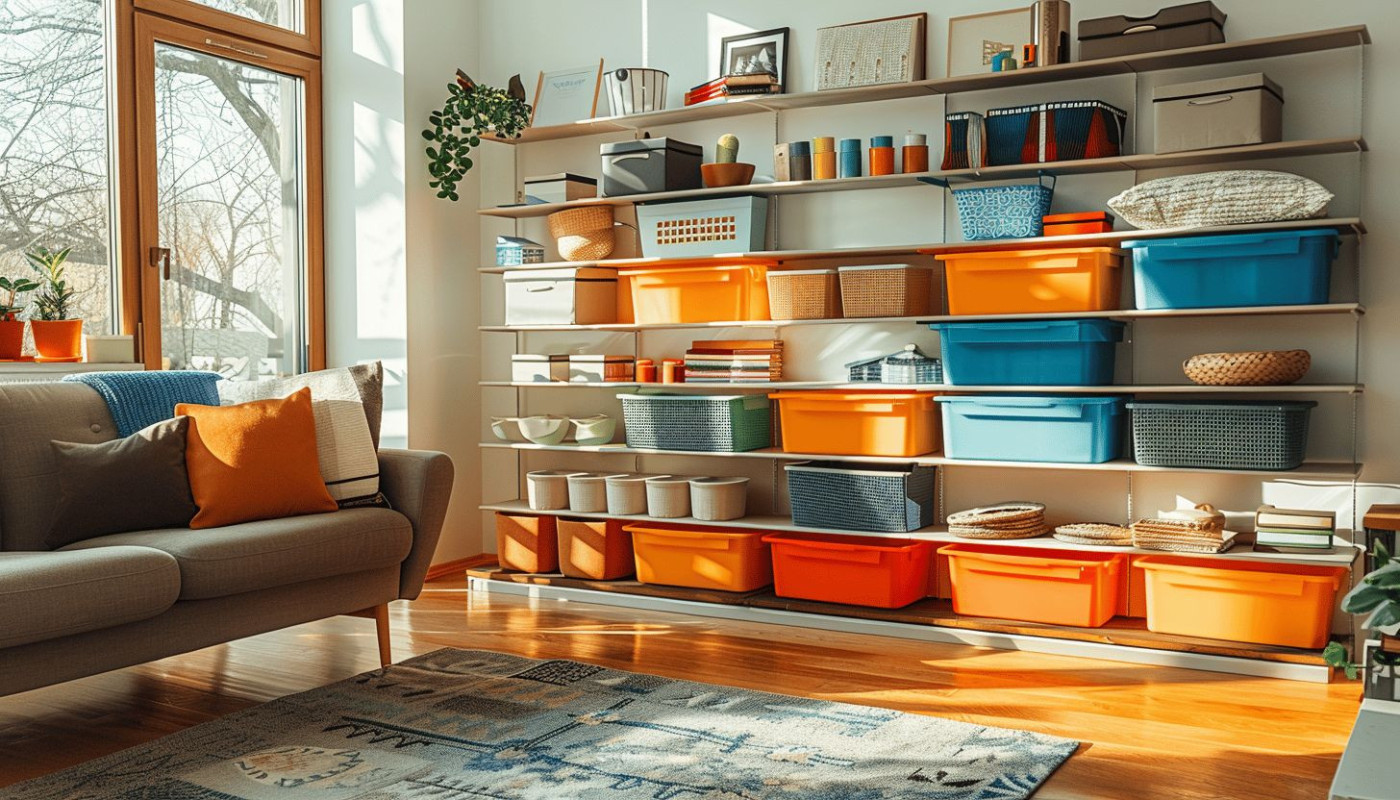 Solutions de rangement intelligentes pour une maison ordonnée