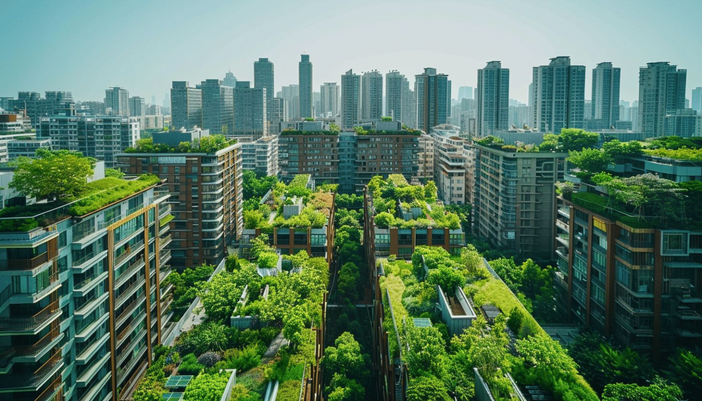 Toits verts et terrasses végétalisées avantages pour l'isolation et la biodiversité urbaine